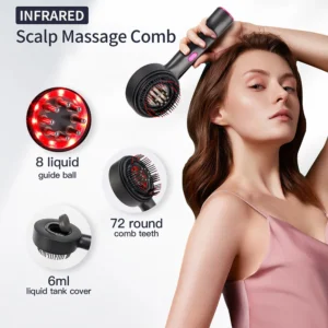 Electric Vibration Massage Comb - Image 1